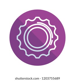 gears machinery isolated icon