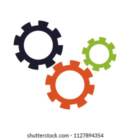 Gears machinery pieces