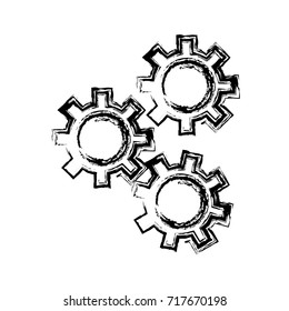Gears machinery pieces