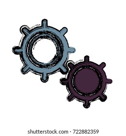 Gears machinery pieces