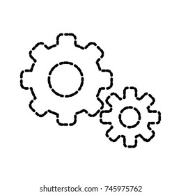 Gears machinery pieces