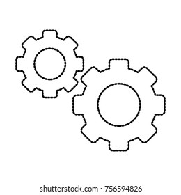 Gears machinery pieces