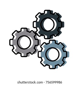 Gears machinery pieces