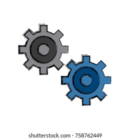 Gears machinery pieces