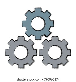 Gears machinery pieces
