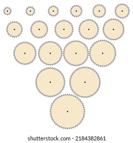 The gears of machines that continuously work, driving the organization's ideas.