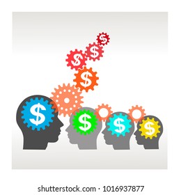 the gears in the minds of several men