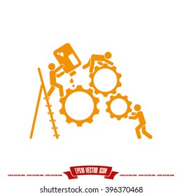 gears people icon
