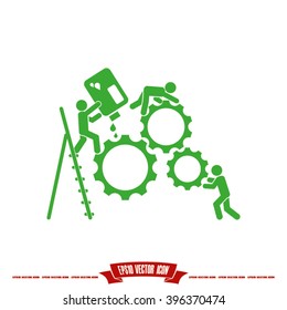 gears people icon