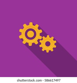 gears purple