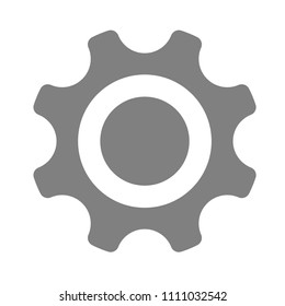 Gears settings icon - Cogwheel gear mechanism vector settings vector icon