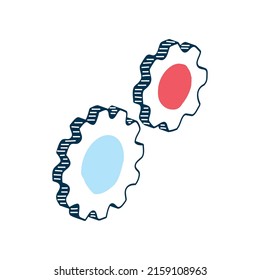 gears settings machine tools icons
