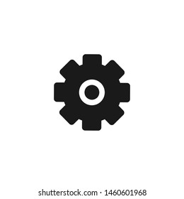 Gears settings vector icon illustration