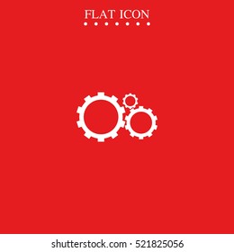 Gears sign icon.