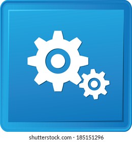 Gears symbol,vector