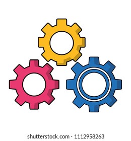 gears teamwork collaboration innovation image