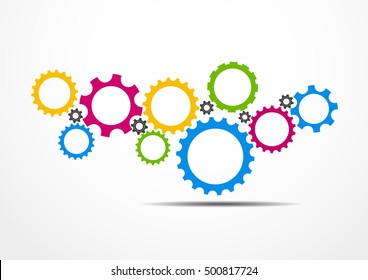 Gears teamwork design