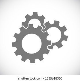 gears teamwotk concept icon