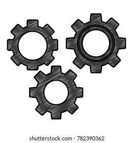 gears three icon image 