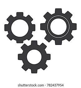gears three icon image 