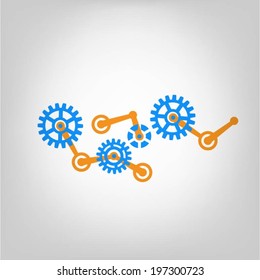 Gears vector design