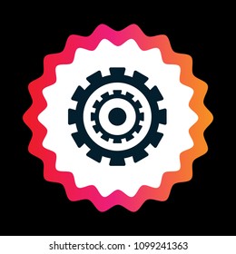 gears vector icon