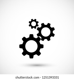 Gears  vector icon