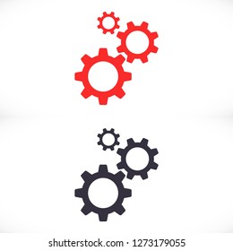 Gears  vector icon