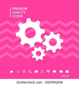 Gears wheel - Settings icon