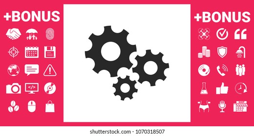 Gears wheel - Settings icon