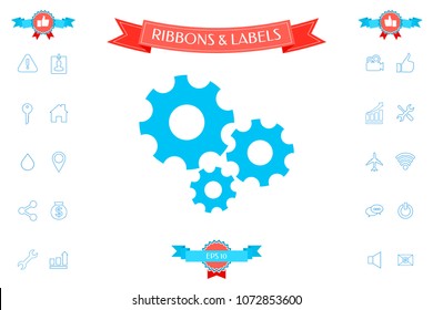 Gears wheel - Settings icon