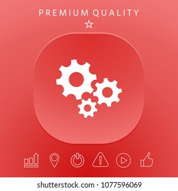 Gears wheel - Settings icon