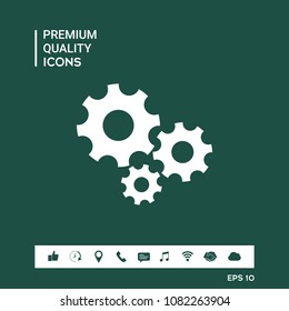 Gears wheel - Settings icon