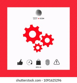 Gears wheel - Settings icon