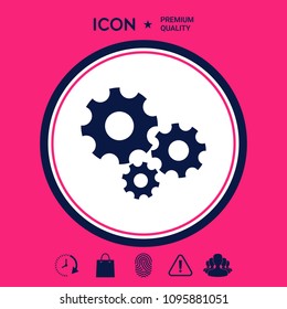 Gears wheel - Settings icon
