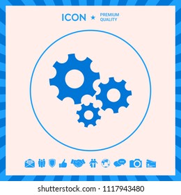 Gears wheel - Settings icon