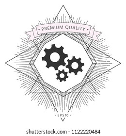 Gears wheel - Settings icon