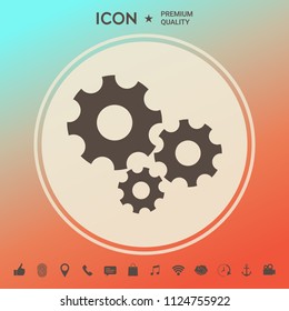 Gears wheel - Settings icon