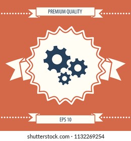 Gears wheel - Settings icon