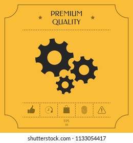 Gears wheel - Settings icon
