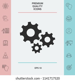 Gears wheel - Settings icon