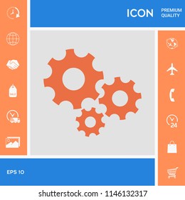 Gears wheel - Settings icon