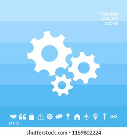 Gears wheel - Settings icon