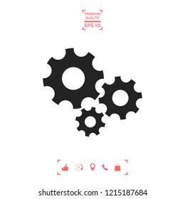 Gears wheel - Settings icon