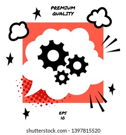 Gears wheel - Settings icon