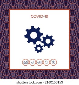 Gears wheel - Settings icon