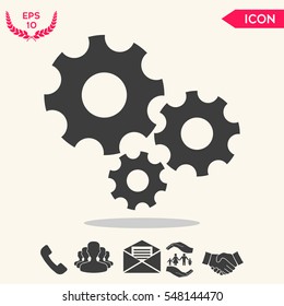 Gears wheel - Settings icon