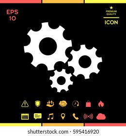 Gears wheel - Settings icon