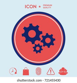 Gears wheel - Settings icon