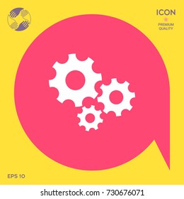 Gears wheel - Settings icon